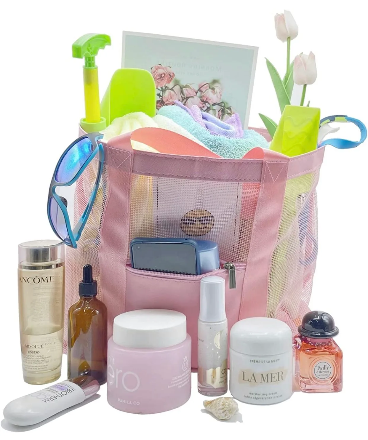 Mesh Beach Bag, Beach Tote Bag image indicator(4)