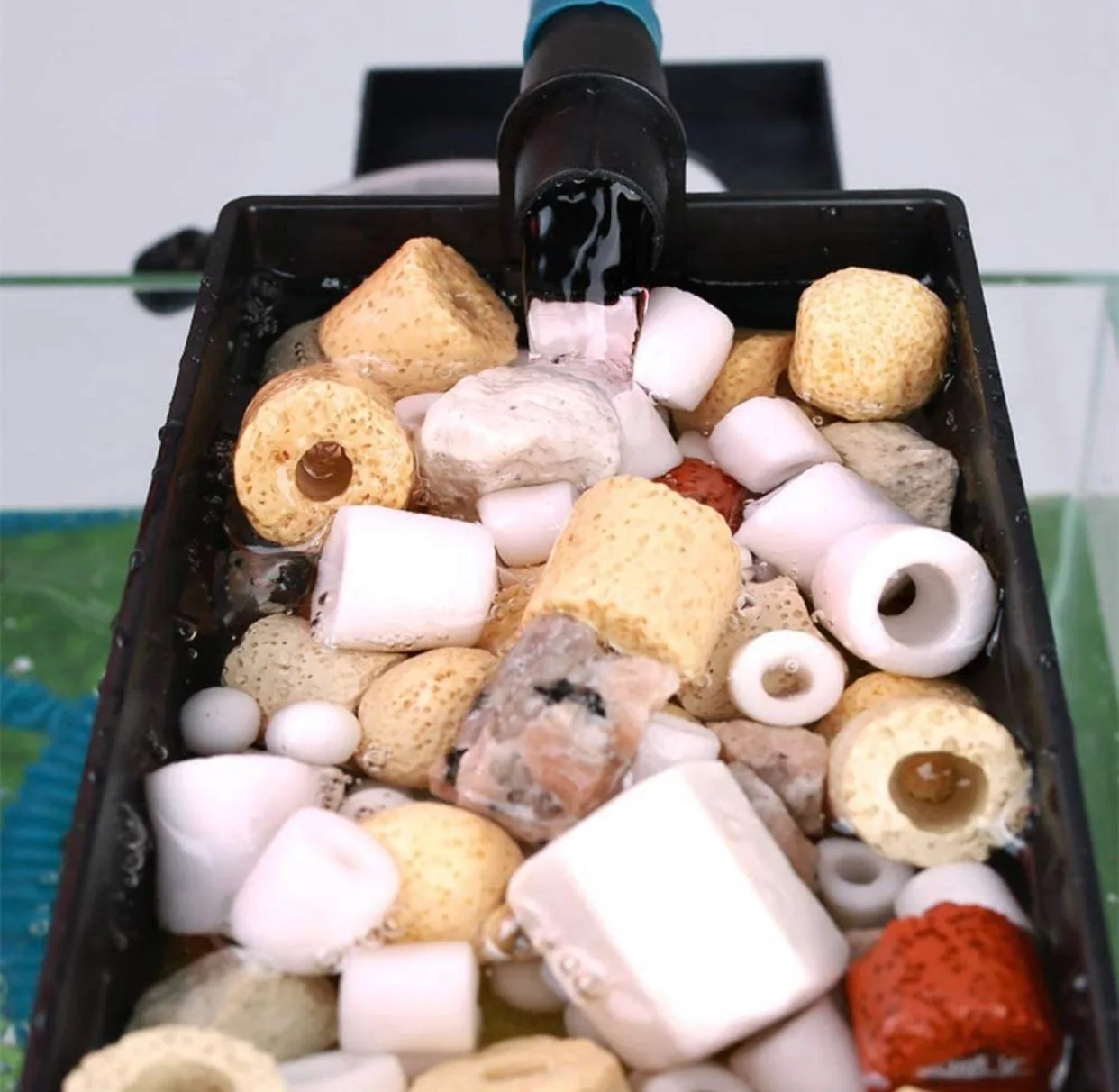 Aquarium Filter Bio Balls Filter Aquarium Fish Tank Filter image indicator(3)