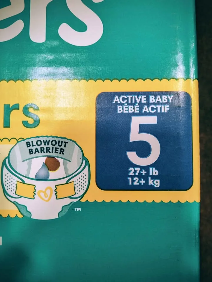 ✨ Pampers Swaddlers Size 5 (148 count) — Brand New! ✨ image indicator(3)