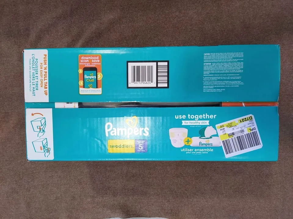 ✨ Pampers Swaddlers Size 5 (148 count) — Brand New! ✨ image indicator(4)