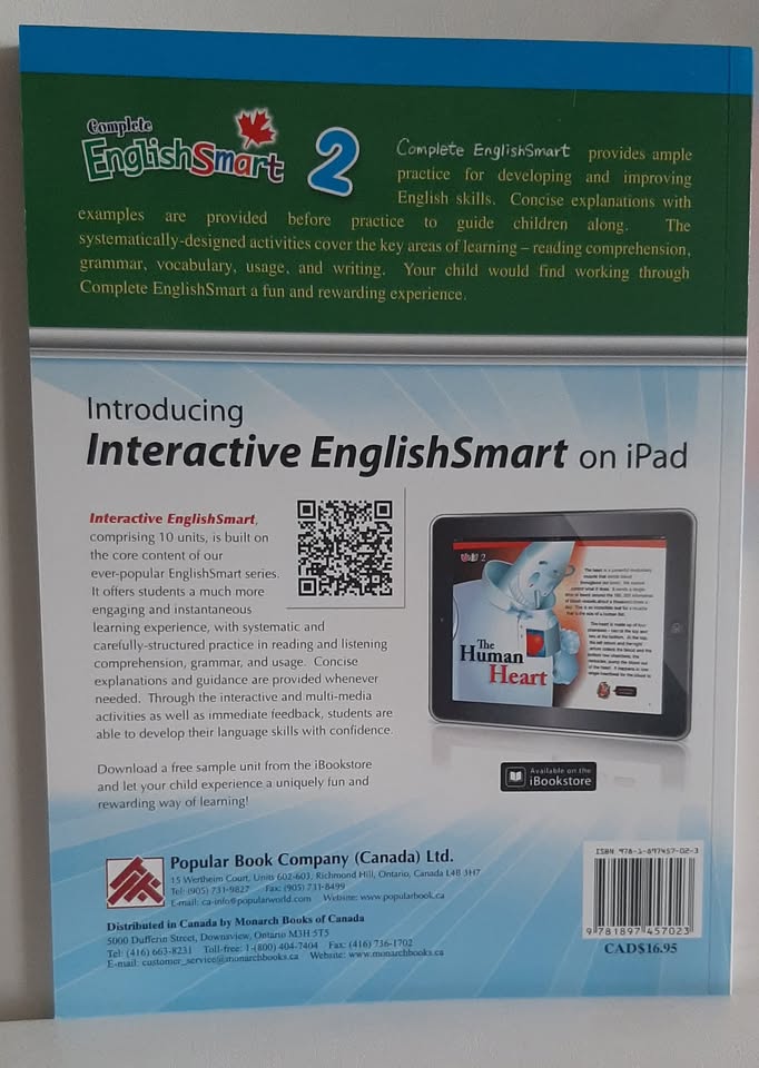 Grade 2 English Smart Workbook (brand new)🥕 - photo 2
