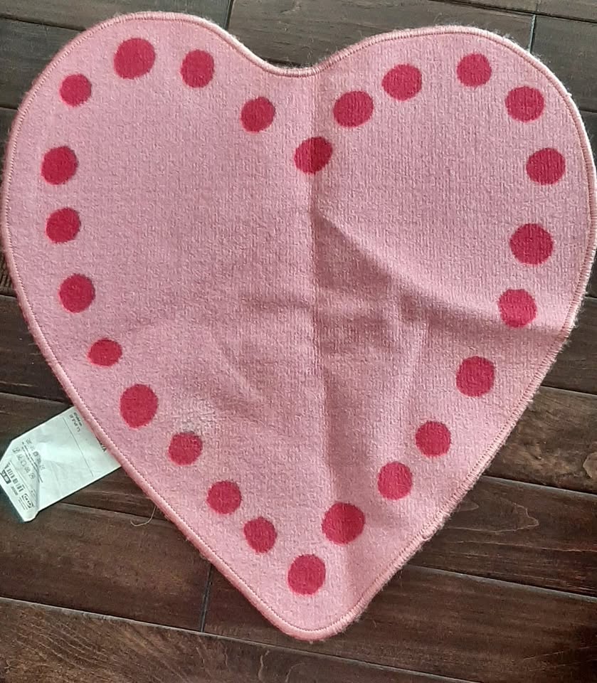 Ikea floor mat (pink)