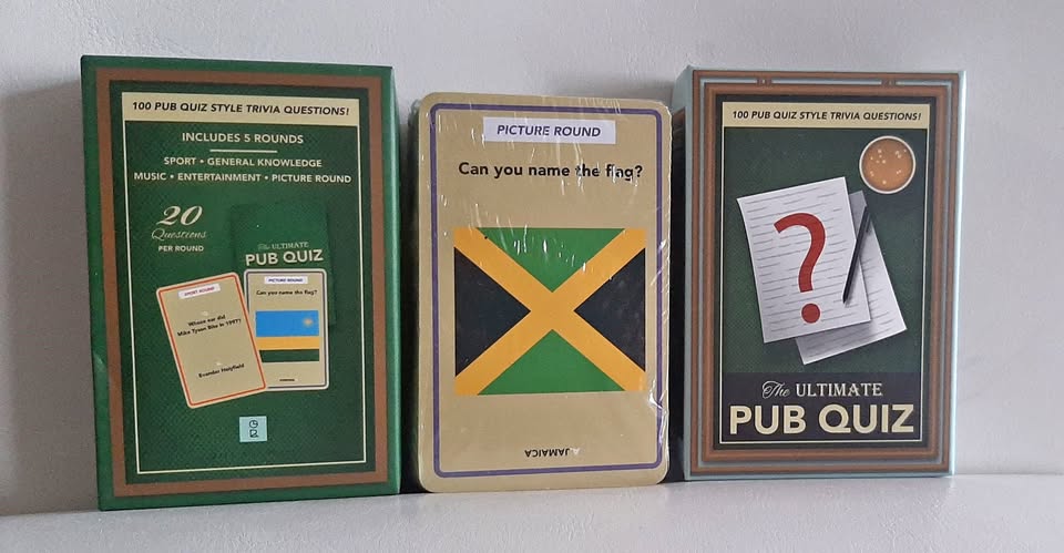 Trivia Card Game (brand new)🥕