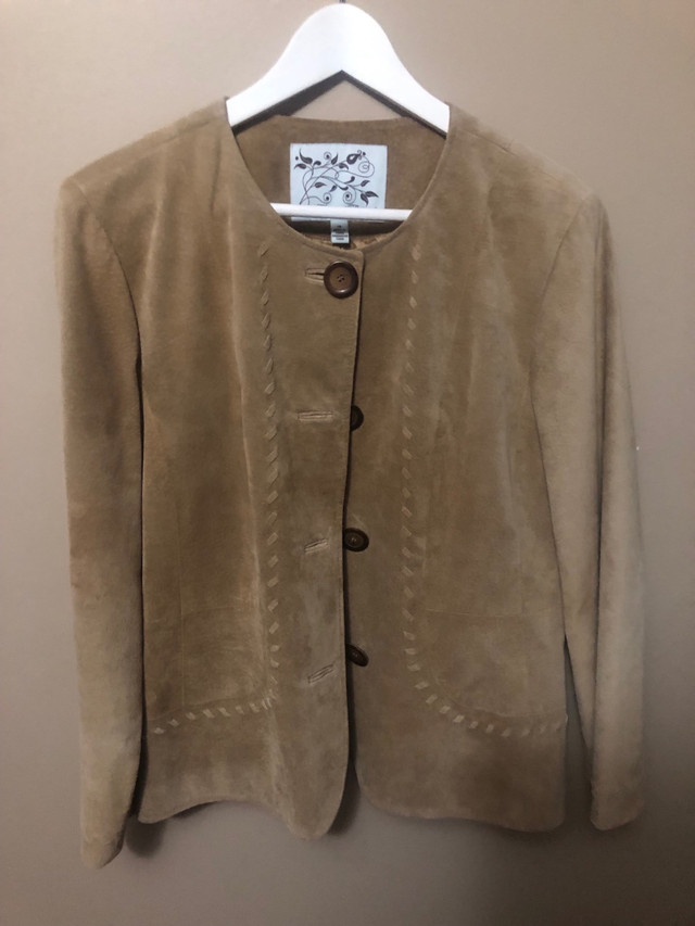 Vintage David Brooks Brown Suede Jacket
