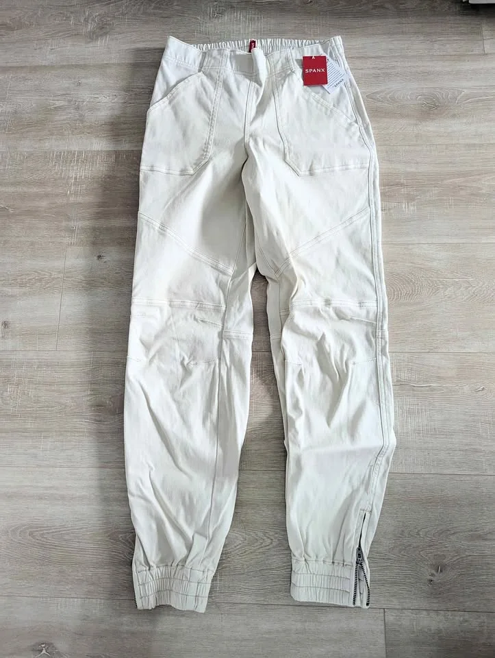 Spanx Cargo Jogger White | Brand New with Tags thumbnail