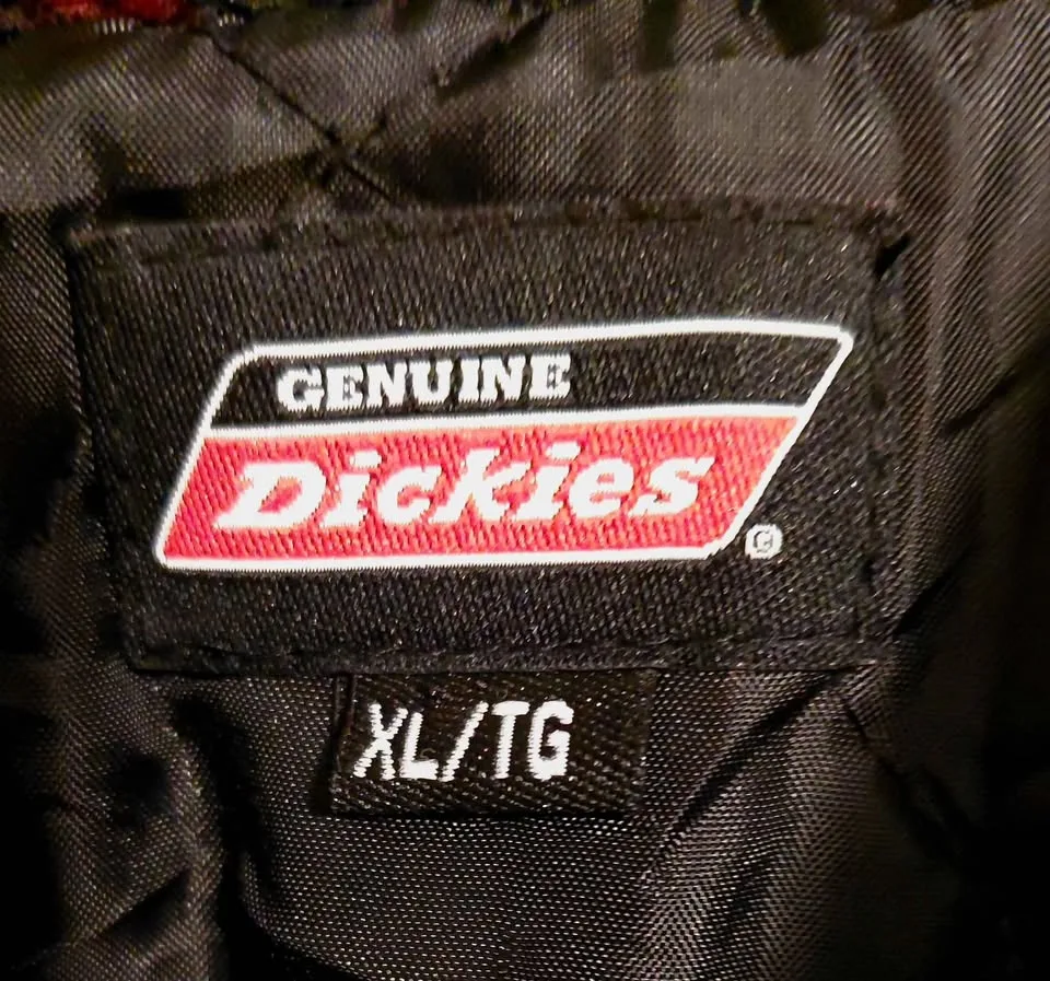 Old School Dickies Men’s Flannel Shirt Jacket – Size XL image indicator(2)