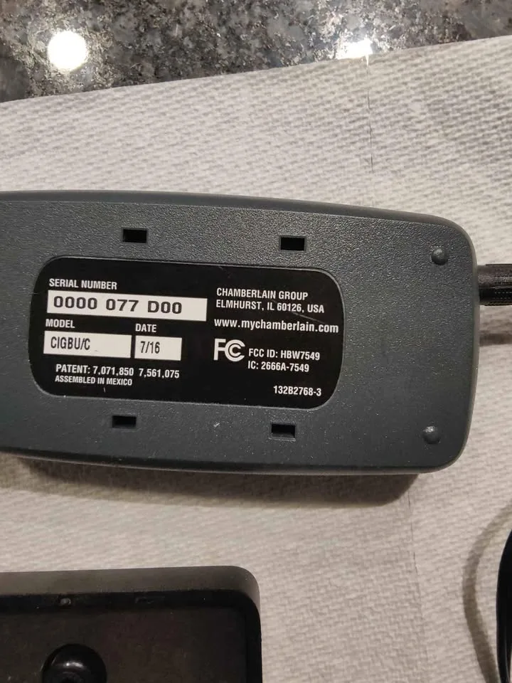 Chamberlain CIGCWC garage door opener image indicator(3)