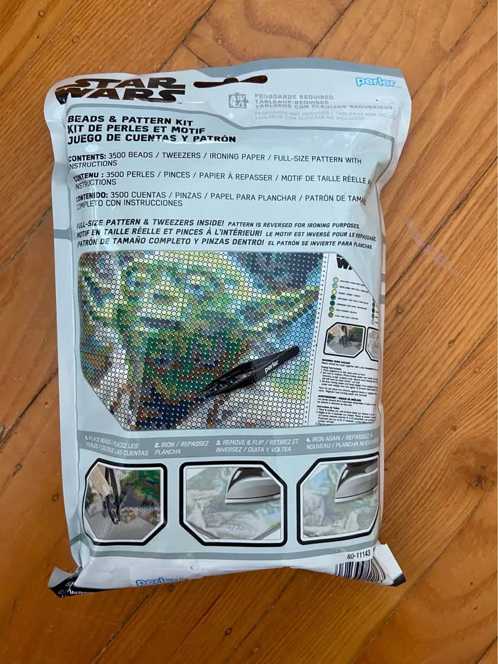 Perler Bead bundle with Star Wars Yoda set image indicator(4)