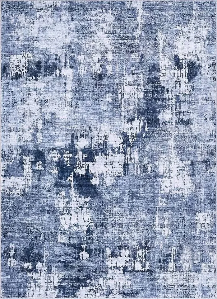 Brand new Modern Neutral Abstract Pattern Indoor Area Rug 5x8 ft image indicator(2)