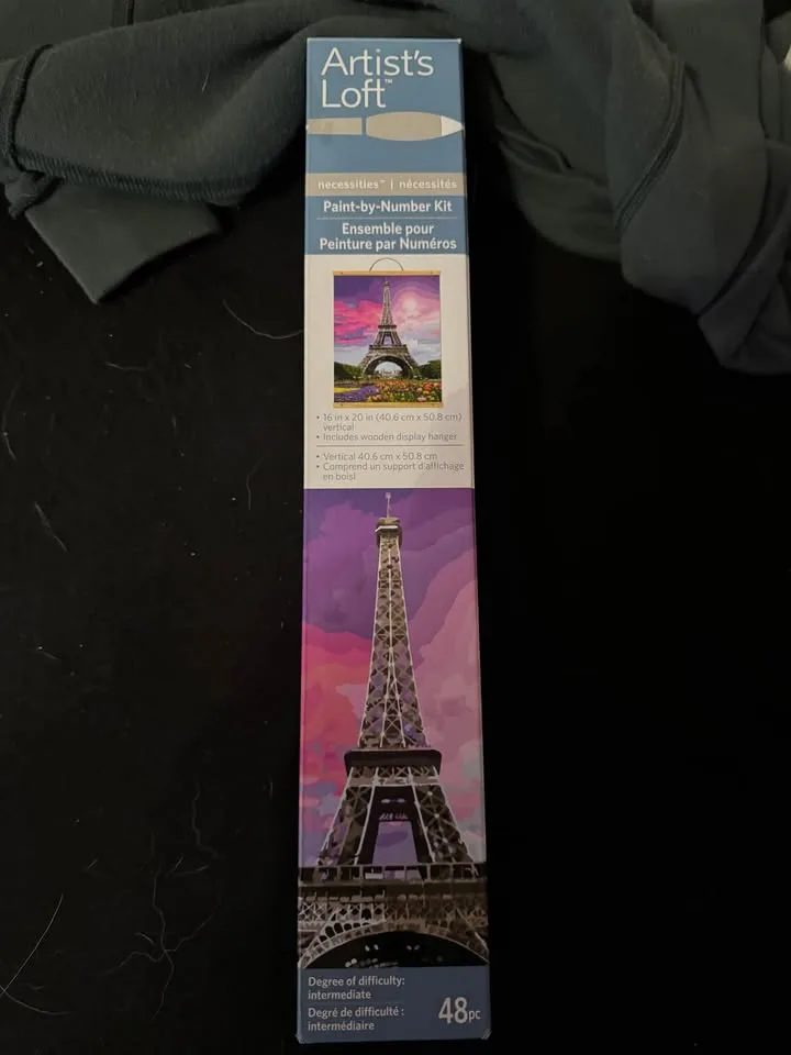 Paint by numbers kit (Eiffel Tower ) image indicator(2)
