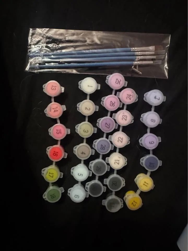 Paint by numbers kit (Eiffel Tower ) image indicator(4)