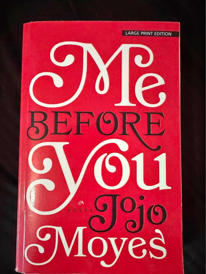 Me before you large print edition book