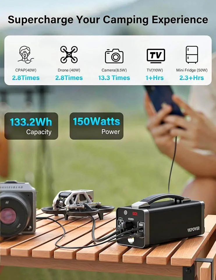 (New)150W Portable Power Station thumbnail