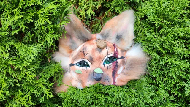 Therian mask -Handmade image indicator(2)