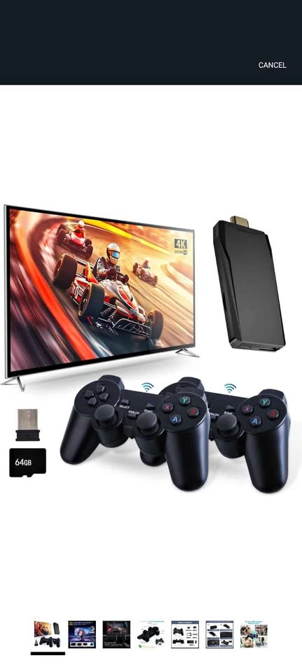 Retro Game Console, HDMI Plug & Play Video TV Game, 4K HD output