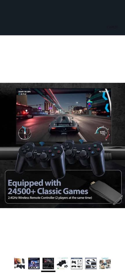Retro Game Console, HDMI Plug & Play Video TV Game, 4K HD output - photo 3