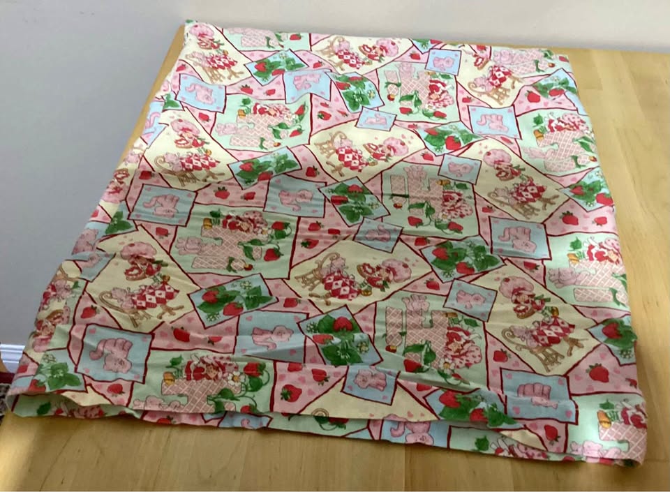 Strawberry shortcake pillow case