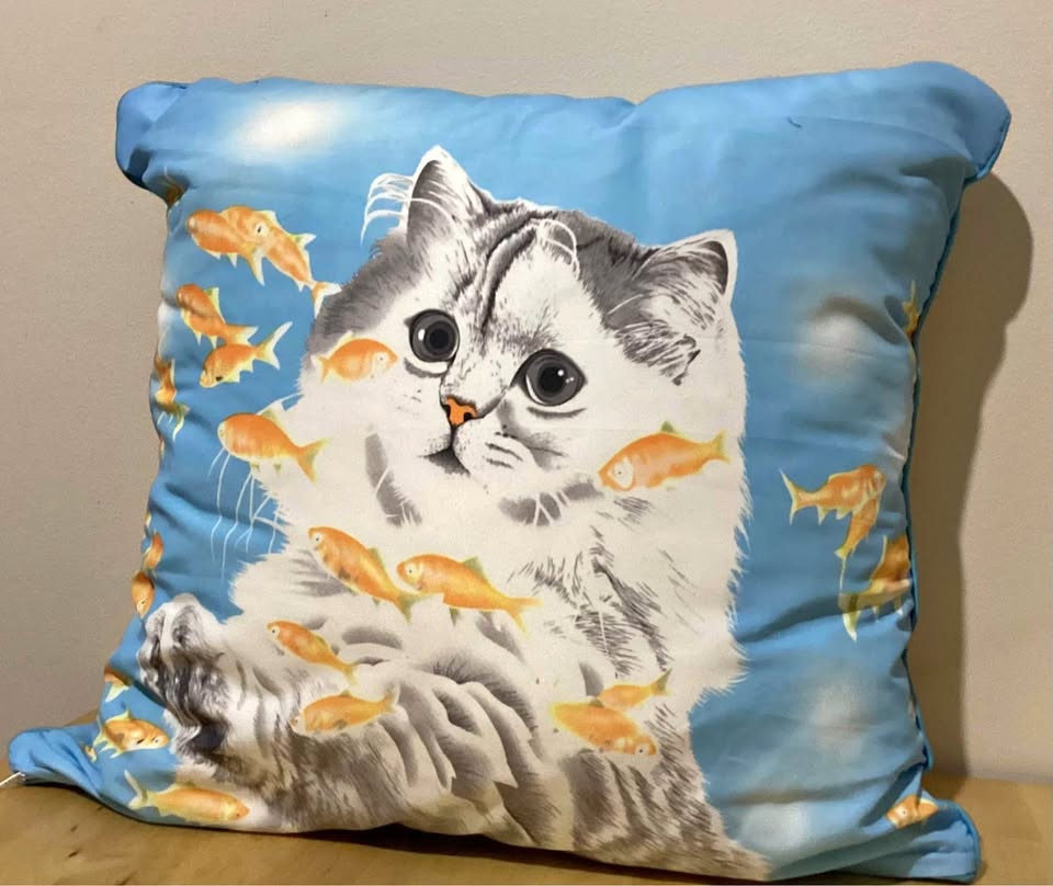 Cat pillow