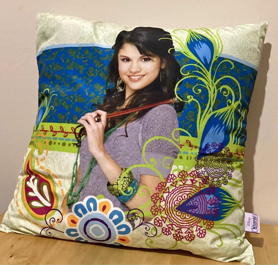 Wizards of Waverly place Selena Gomez pillow