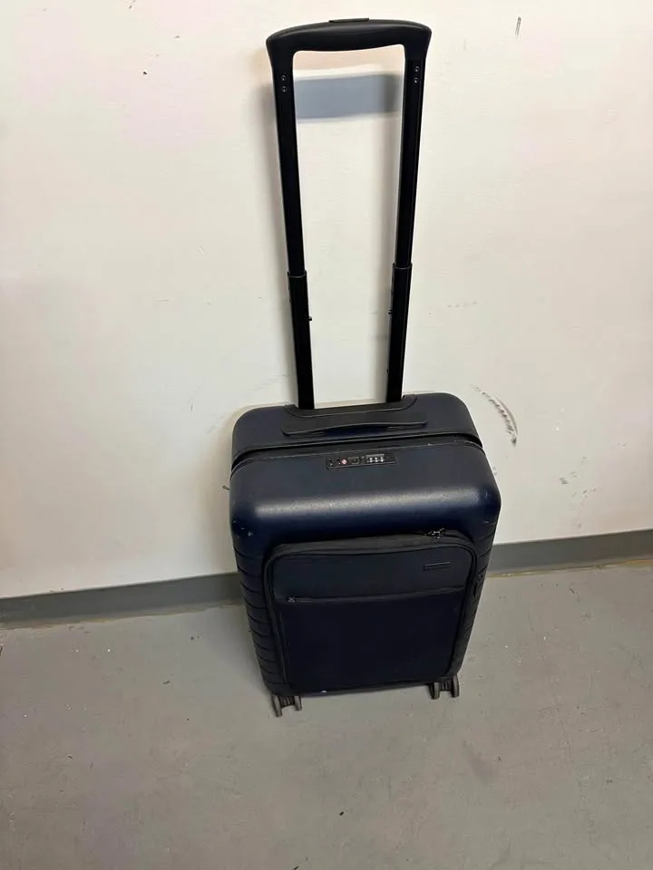 Away Carry-On Luggage – Navy Blue, Hard Shell, Spinner Wheels thumbnail
