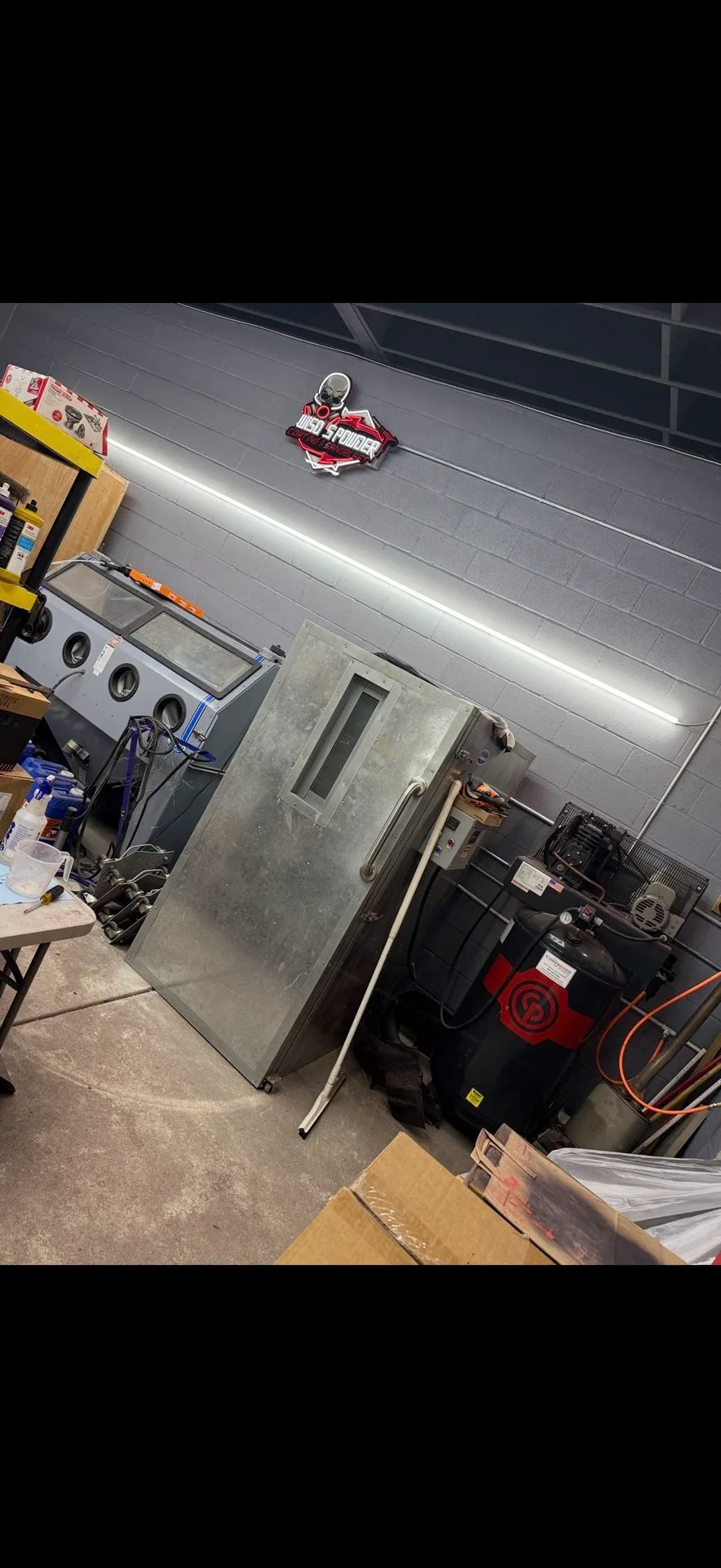 POWDER COATING EQUIPMENT