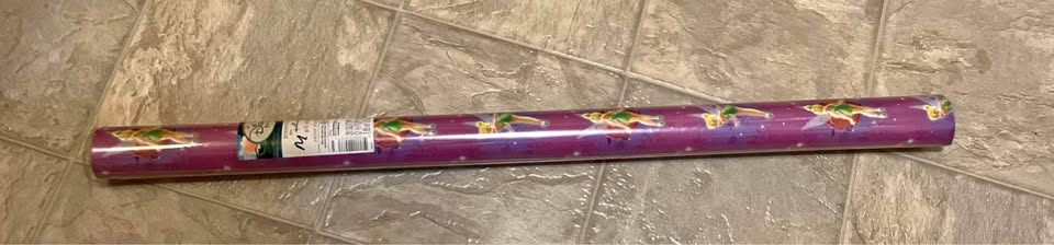 Tinkerbelle wrapping paper