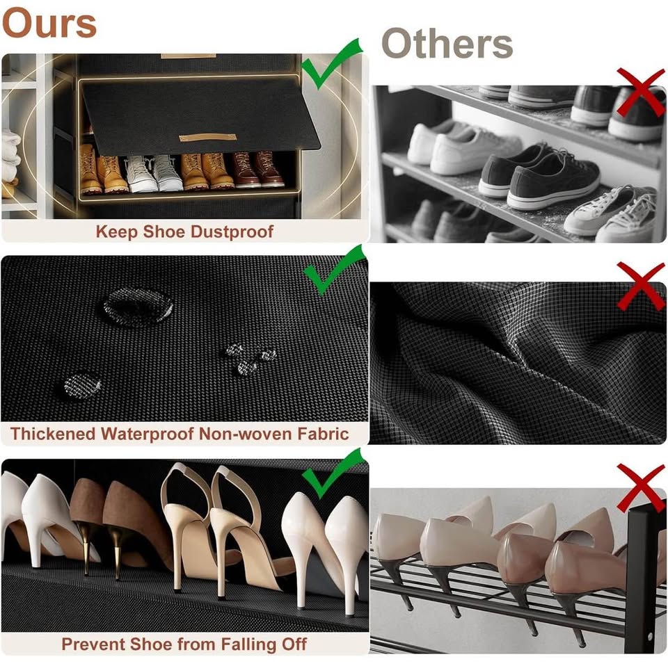 (New) 3 Tier Shoe Rack - photo 5