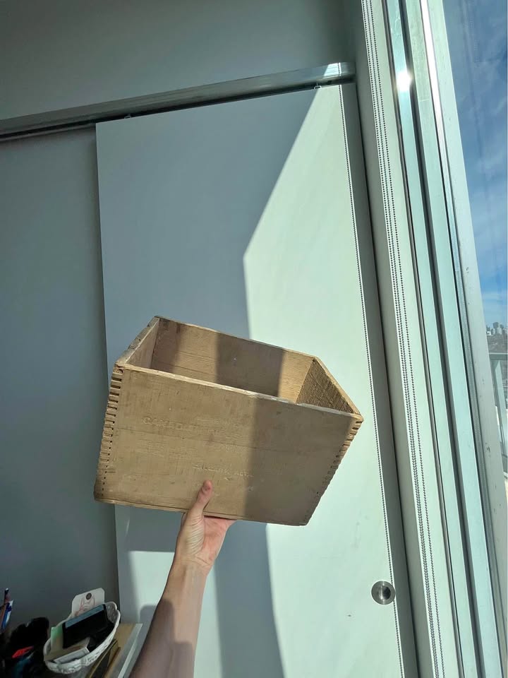 VINTAGE “MADE IN CANADA” WOODEN SHIPPING CRATE