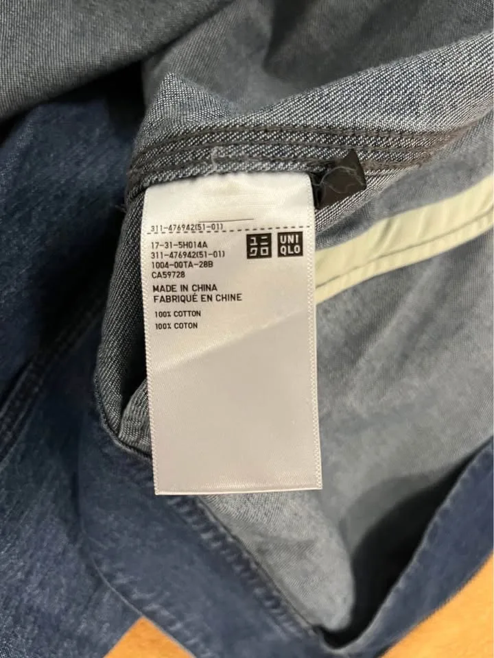 Uniqlo Denim Jacket - size S (oversize) image indicator(3)