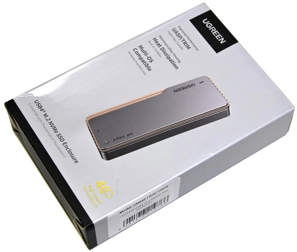 UGREEN 40Gbps M.2 NVMe Enclosure thumbnail