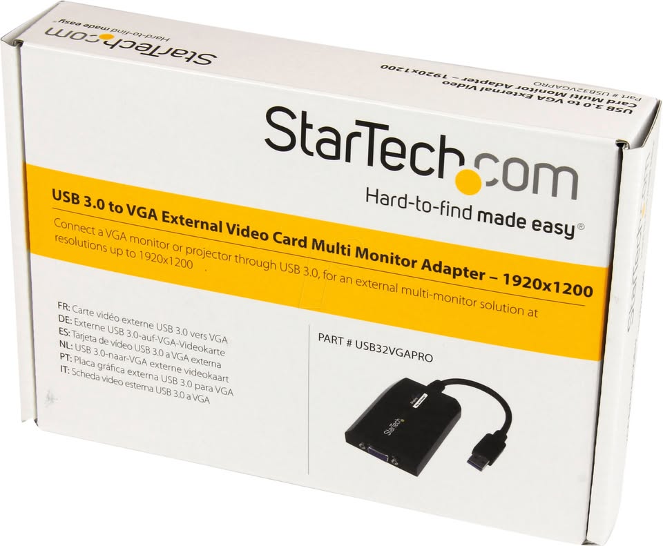 StarTech.com USB 3.0 to VGA External Video Card - photo 2