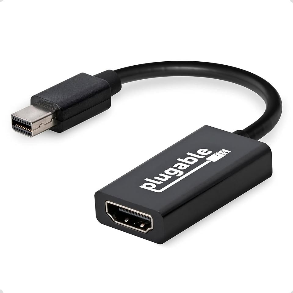 Plugable Mini DisplayPort/Thunderbolt 2 to HDMI 2.0 Adapter