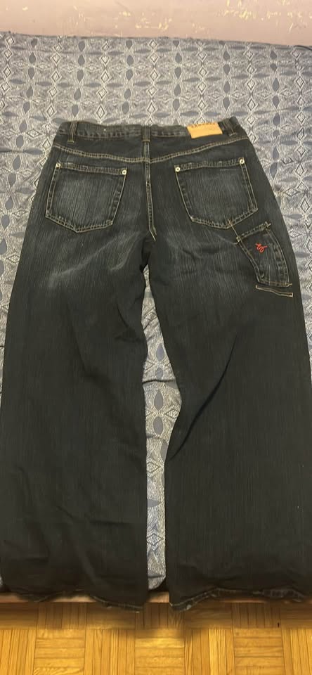 Vintage black baggy jeans - photo 2
