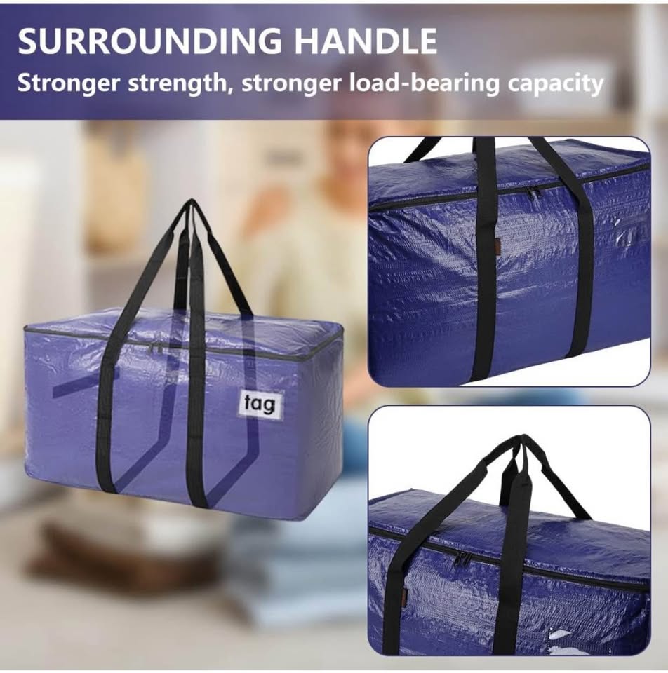 (4*Pack)Extra Large Heavy-Duty Moving Bags - photo 4