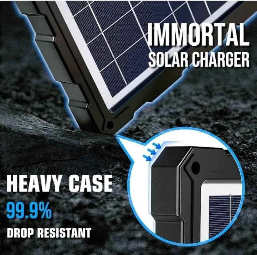 POWOXI 20W 12V Solar Battery Charger Trickle Kit image indicator(4)