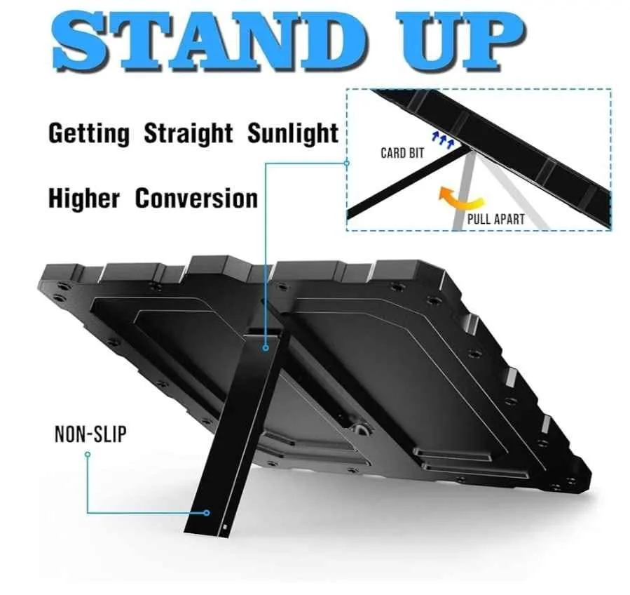 POWOXI 20W 12V Solar Battery Charger Trickle Kit image indicator(6)