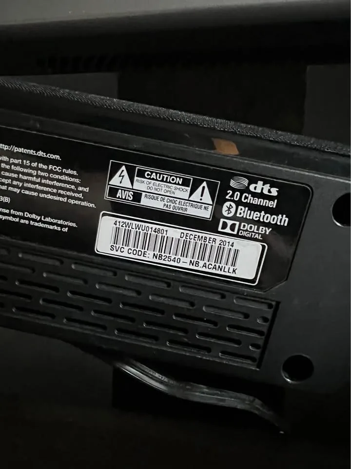 LG NB2540 Soundbar + Wireless Subwoofer – Bluetooth / Optical image indicator(2)