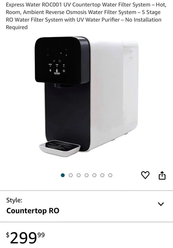 (New) Express Water Filter System thumbnail