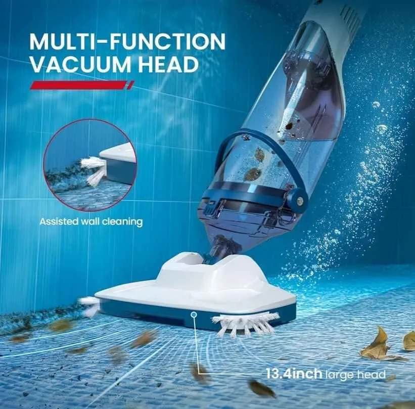 ENHULK Pool Vacuum for Above Ground Pools, 2025 Upgraded image indicator(4)