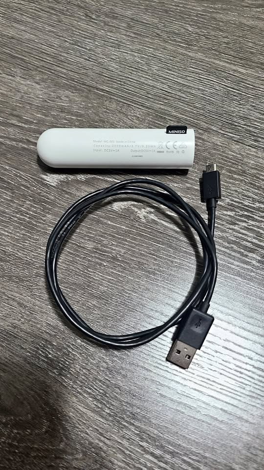 MiniSo Power Bank (2500 mAh / 3.7 V / 9.25 Wh)