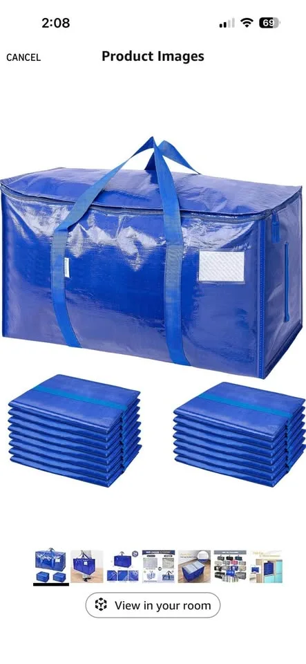 Heavy Duty Moving bags / Storage bags image indicator(3)