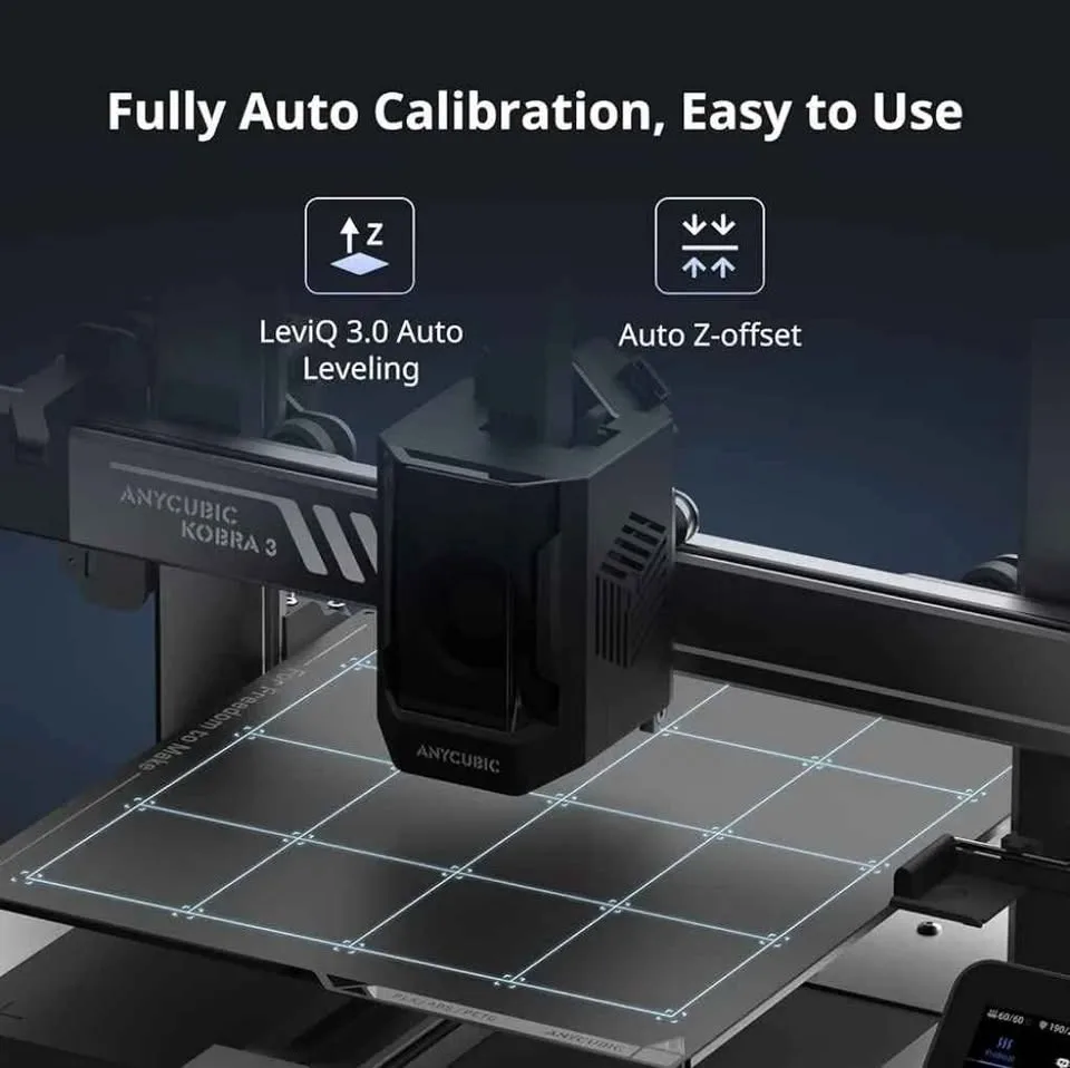 ANYCUBIC Kobra 3 3D Printer Smart Multicolor Printing image indicator(5)