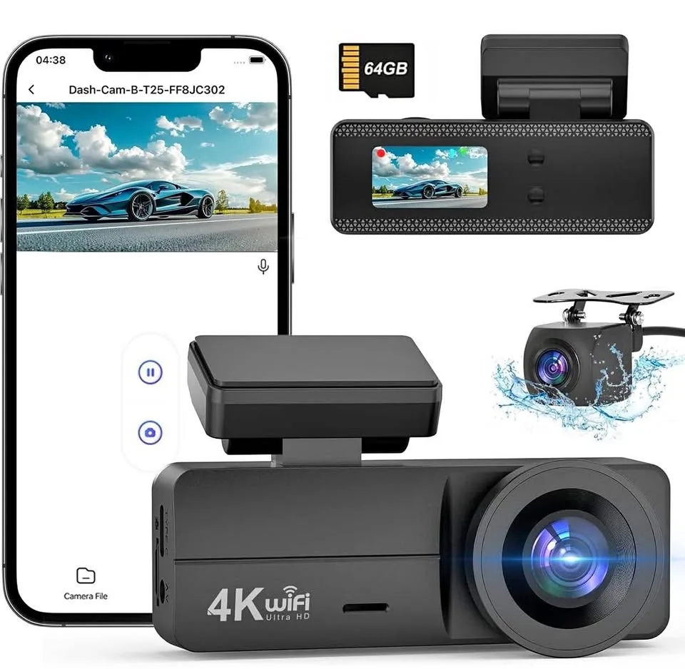 (New) 4K Dash Cam Front and Rear thumbnail