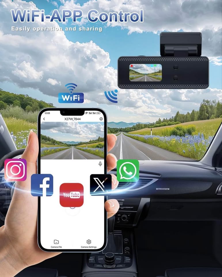 (New) 4K Dash Cam Front and Rear - photo 3