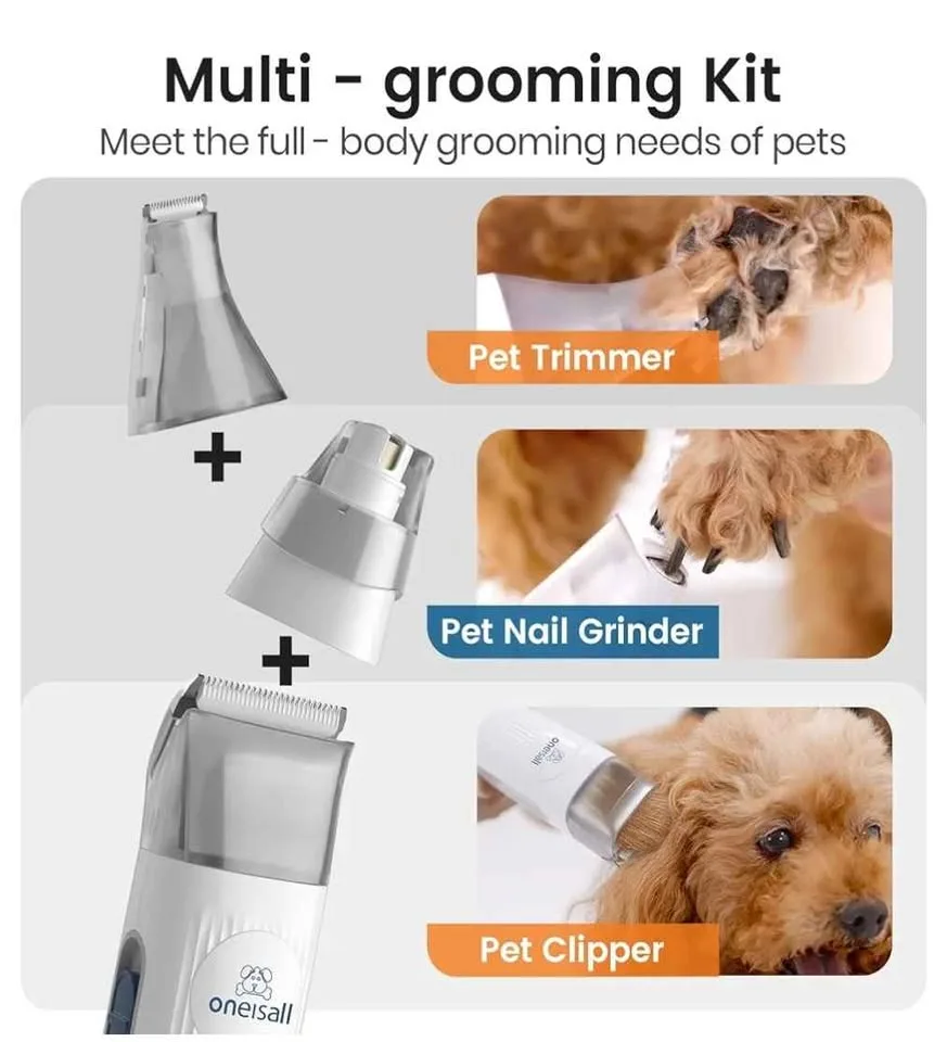 Oneisall Pet Grooming Kit & Vacuum LM2 image indicator(5)