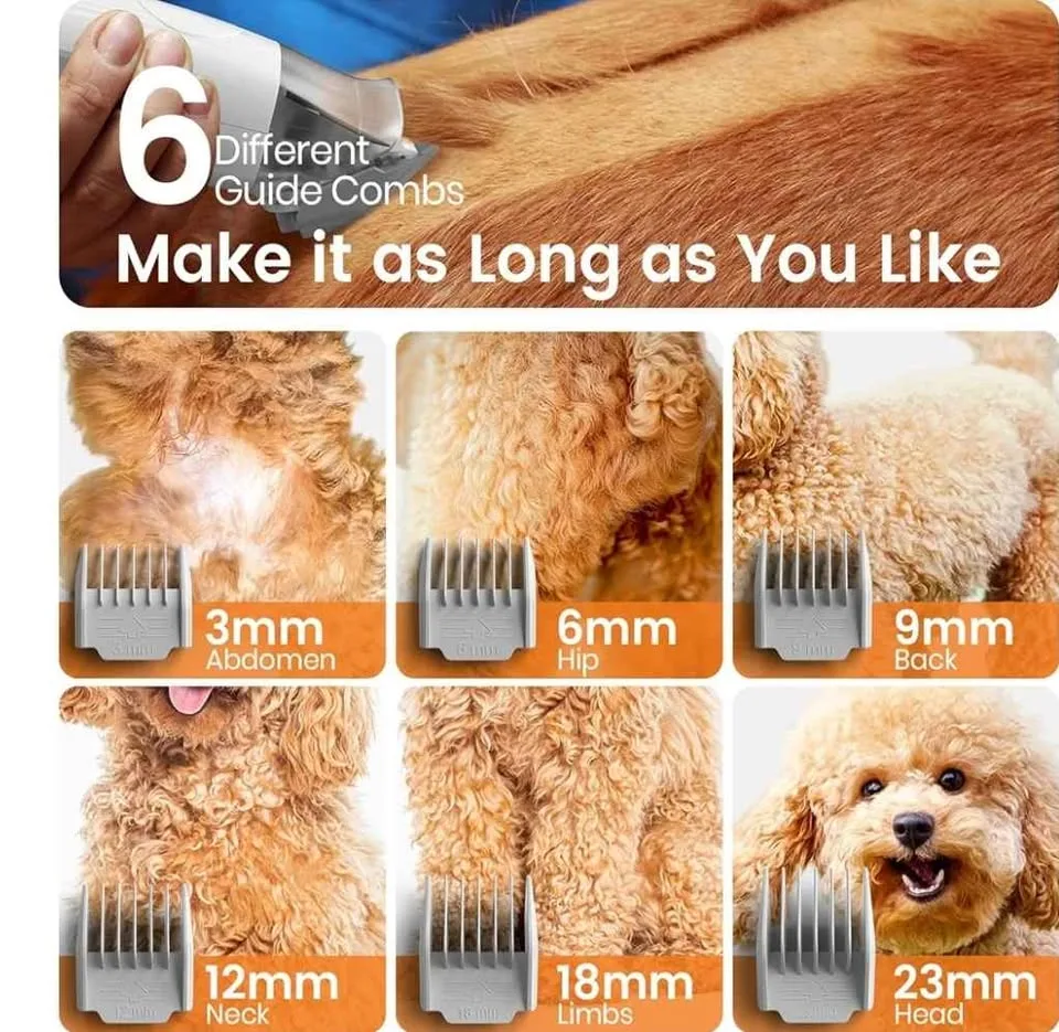 Oneisall Pet Grooming Kit & Vacuum LM2 image indicator(6)