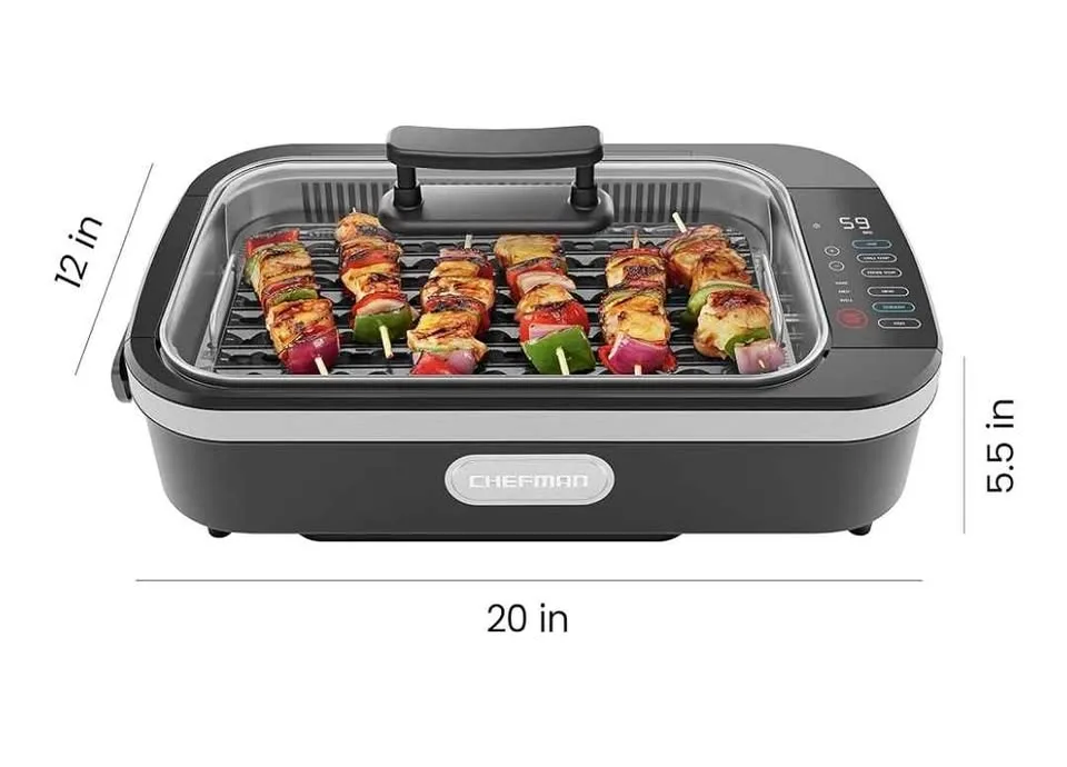 Chefman AccuGrill Smokeless Indoor Grill image indicator(2)