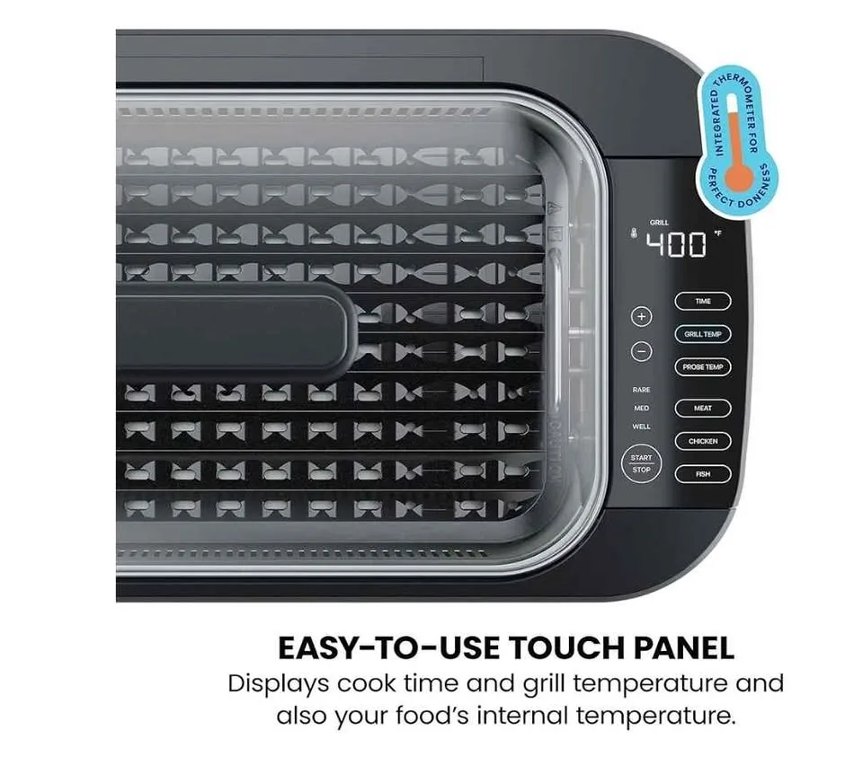 Chefman AccuGrill Smokeless Indoor Grill image indicator(6)