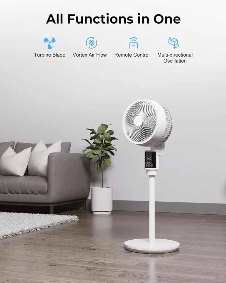 Abolee Pedestal Whole Room Air Circulator Fan image indicator(2)