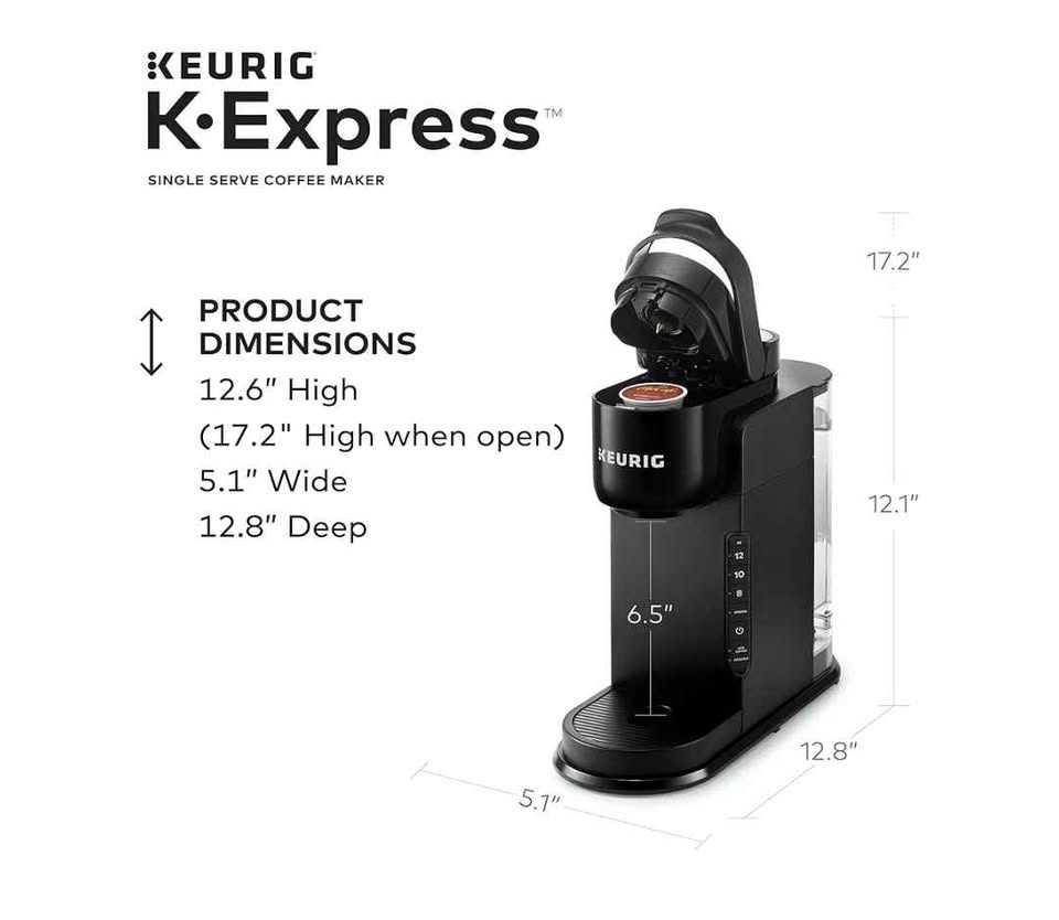 Keurig K-Express Single Serve K-Cup Pod Coffee Maker - photo 3